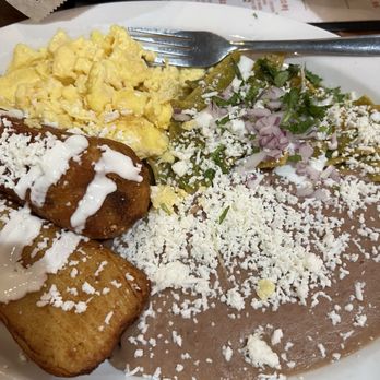 Cafe De Olla - Fried tamale plate - American Near Me - Monrovia, California