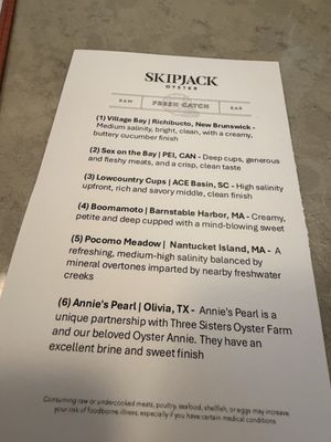 Menu photo 3 Skipjack Oyster Austin, TX Menu photo 3 Skipjack Oyster Austin, TX
