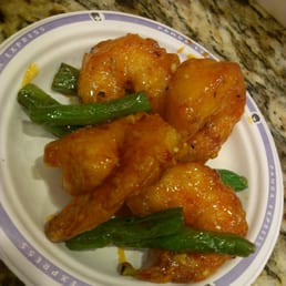 Sriracha Shrimp. Just has the right amount of kick. Not too spicy at all.