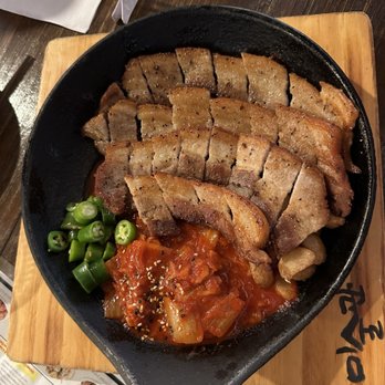 Misoolkwan OC - Stir-fried pork belly & kimchi - Korean Near Me - Buena Park, California Misoolkwan OC - Stir-fried pork belly & kimchi - Korean Near Me - Buena Park, California