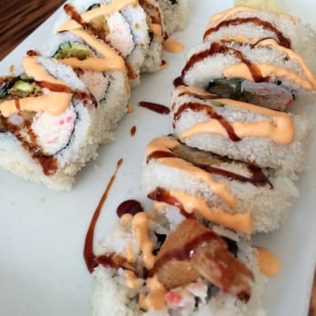 Far Bar - Shrimp Tempura Roll. - Asian Fusion Near Me - Los Angeles, California Far Bar - Shrimp Tempura Roll. - Asian Fusion Near Me - Los Angeles, California
