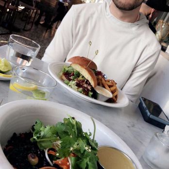 Cafe Gratitude - Magical / Black Bean Burger - Vegan Near Me - Venice, California