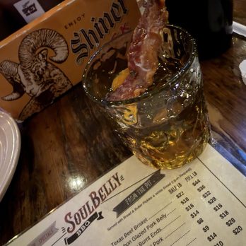 Soulbelly BBQ - Bacon old fashion - Barbeque Near Me - Las Vegas, Nevada