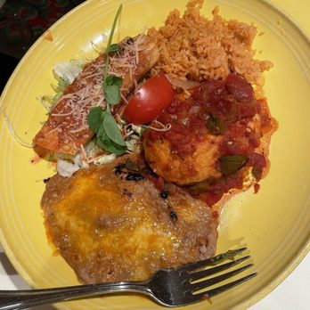 El Cholo - #2 Cheese Enchilada and Chile Relleno - Mexican Near Me - Santa Monica, California
