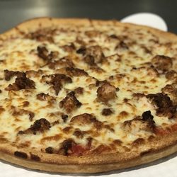 Grand Slam Pizza - BBQ chicken pizza