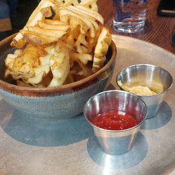 Crushed by Giants - Waffle Fries (few already eaten) - Brewpubs Near Me - Chicago, Illinois