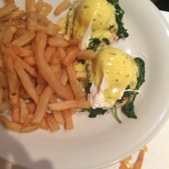 B Cafe - Eggs Florentine - Bars Near Me - New York, New York