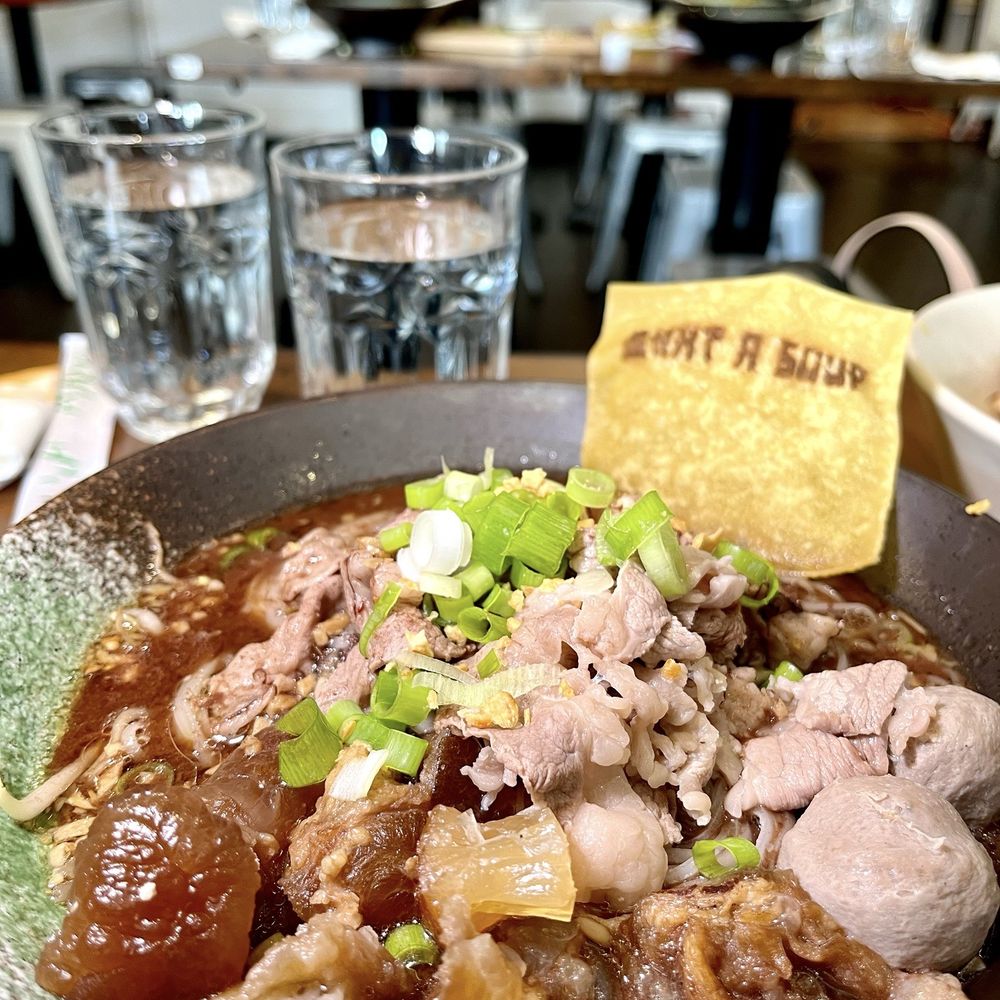 What A Soup - Beef boat noodle soup - Noodles Near Me - Cambridge, Massachusetts What A Soup - Beef boat noodle soup - Noodles Near Me - Cambridge, Massachusetts