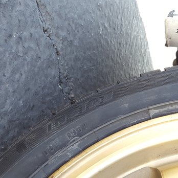 Plaza Tire - "Inside" reads from the outside of my wheel. - Tires Near Me - Baldwin Park, California Plaza Tire - "Inside" reads from the outside of my wheel. - Tires Near Me - Baldwin Park, California