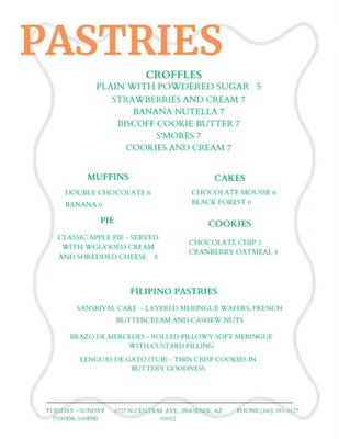 Menu photo 7 Central Bean Cafe Phoenix, AZ