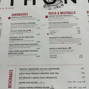 Anthony's Coal Fired Pizza & Wings - menu - Pizza Near Me - Commack, New York