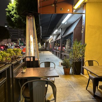 Blasteran - Blasteran's patio at night. - Asian Fusion Near Me - Culver City, California Blasteran - Blasteran's patio at night. - Asian Fusion Near Me - Culver City, California