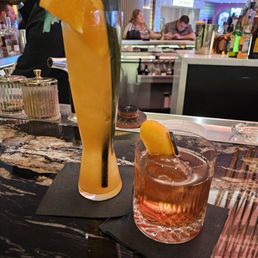 Nobody puts rum in the corner and smokin old fashioned
