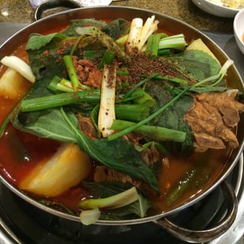 Gam Ja Chon - Gamjatang (small)--more than enough for 2! - Korean Near Me - Rowland Heights, California