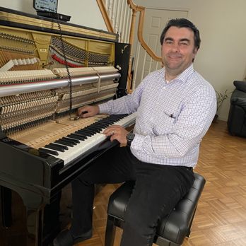 Vivace Piano Service - Garbo is working on my Shimmel piano - Piano Services Near Me Vivace Piano Service - Garbo is working on my Shimmel piano - Piano Services Near Me