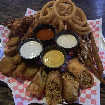 Social House Orlando - The House Sampler Tray. Tenders amazing but not buffalo as described on the menu. - Chicken Wings Near Me - Orlando, Florida Social House Orlando - The House Sampler Tray. Tenders amazing but not buffalo as described on the menu. - Chicken Wings Near Me - Orlando, Florida