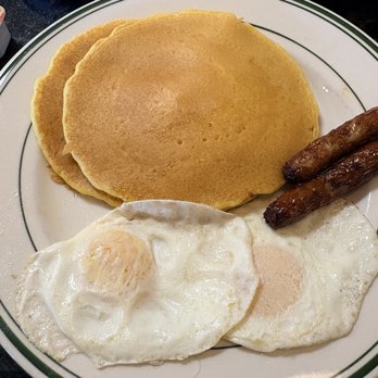 Groton Townhouse Restaurant - 2 - 2 - 2 Pancakes and eggs and sausage - American Near Me - Groton, Connecticut