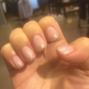 Enjoy Nails & Spa - Super cute gel glitter fade - Nail Salons Near Me - Austin, Texas