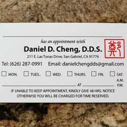 Daniel D Cheng, DDS