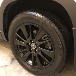 One of the wheels