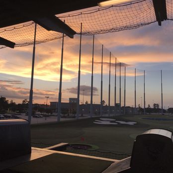 Topgolf - Sun going down, thank God - Sports Bars Near Me - Spring, Texas