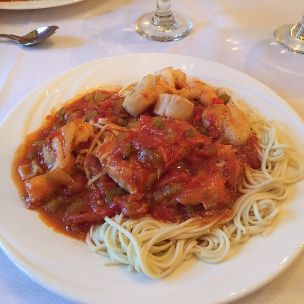 Visaggios - Arturo served over spaghetti - Italian Near Me - Enola, Pennsylvania Visaggios - Arturo served over spaghetti - Italian Near Me - Enola, Pennsylvania