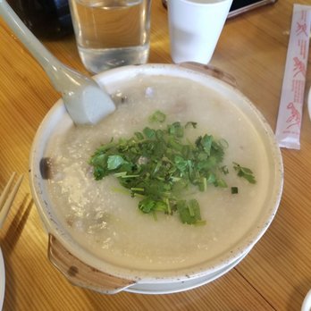 Master Kong - Preserved egg congee - Noodles Near Me - Portland, Oregon