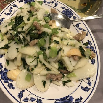 Liu's Shanghai - Pickled vegetables fried rice cakes - Shanghainese Near Me - Brooklyn, New York