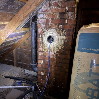 Eagle Rodent Proofing - This abandoned chimney in our attic and basement was a rat highway! - Pest Control Near Me - San Carlos, California