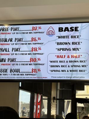 Menu photo 7 Poke Jaws Vista, CA