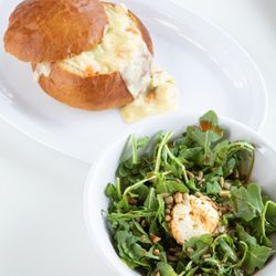 Cafe Rivkah - Chicken Pot Pie and Salad