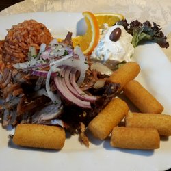 Restaurant Rhodos - Gyros vom Spieß