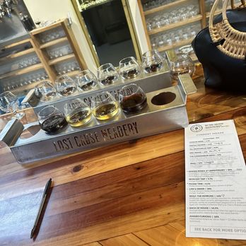 Lost Cause Meadery - A flight or two ;-) - Wine Tasting Room Near Me - San Diego, California