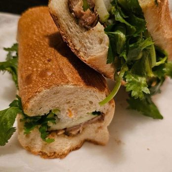 Bahn Pho - Beef Brisket Bahn Mi $10 .. never again. All stale bread. Very little meat. - Vietnamese Near Me - Hoboken, New Jersey