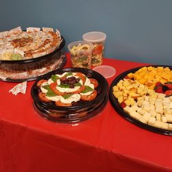 Tokyo Platter, caprese, cheese plates