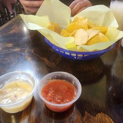 Ramiro's Mexican Restaurant - Chips salsa and cheese dip