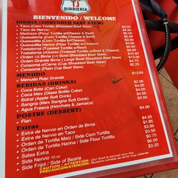 664 TJ Birrieria - Menu - Mexican Near Me - El Cajon, California 664 TJ Birrieria - Menu - Mexican Near Me - El Cajon, California