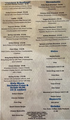 Menu photo 1 Knotheads Bar & Grill Hartwell, GA Menu photo 1 Knotheads Bar & Grill Hartwell, GA