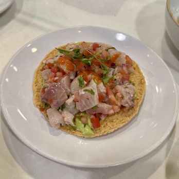 Holbox - Kanpachi tostada - Latin American Near Me - Los Angeles, California Holbox - Kanpachi tostada - Latin American Near Me - Los Angeles, California