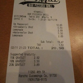 4th & Mill - Extras on the lemonade - American Near Me - Rancho Cucamonga, California 4th & Mill - Extras on the lemonade - American Near Me - Rancho Cucamonga, California