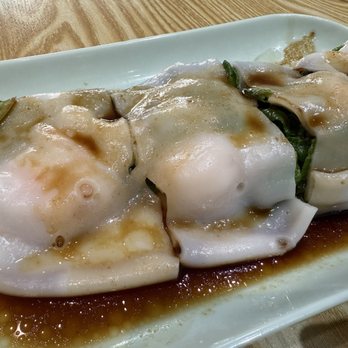 Yin Ji Chang Fen - Berkeley - Shrimp Rice Noodle Roll a menu highlight. - Cantonese Near Me - Berkeley, California