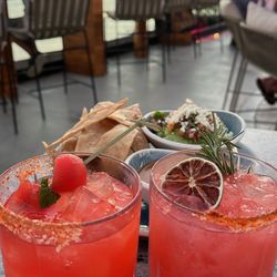 The Rooftop - Left drink Mexican candy not filled