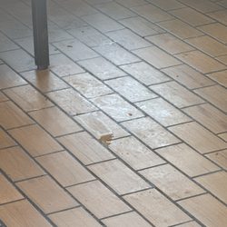 KFC - Sticky floor