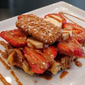 Cafe 88 - Lotus Belgian Waffle - Desserts Near Me - El Cajon, California Cafe 88 - Lotus Belgian Waffle - Desserts Near Me - El Cajon, California