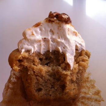 Love At First Bite - Sweet potato cupcake, bitten :B - Bakeries Near Me - Berkeley, California