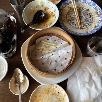 Dumpling Wei - The aftermath of eating this place's delicious food! - Chinese Near Me - Pasadena, California