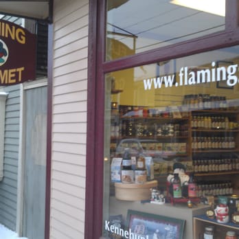 Flaming Gourmet - Shop sign - Specialty Food Near Me - Kennebunkport, Maine Flaming Gourmet - Shop sign - Specialty Food Near Me - Kennebunkport, Maine