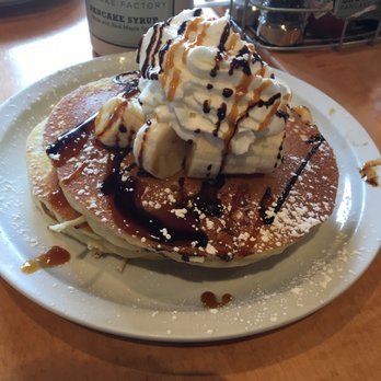 Brownstone Pancake Factory - Showstopper stack - Breakfast & Brunch Near Me - Edgewater, New Jersey