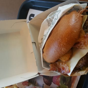 Carl's Jr - El Diablo! A spicy burger with tots for breakfast. - Fast Food Near Me - Aurora, Colorado
