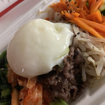Frymazing - Bibimbap with poached egg - Asian Fusion Near Me - Fairfield, California Frymazing - Bibimbap with poached egg - Asian Fusion Near Me - Fairfield, California
